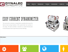 Tablet Screenshot of dynaleccontrols.com